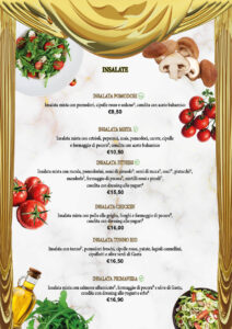 Menu Piazza Italia 2026 Italiano 06.20267